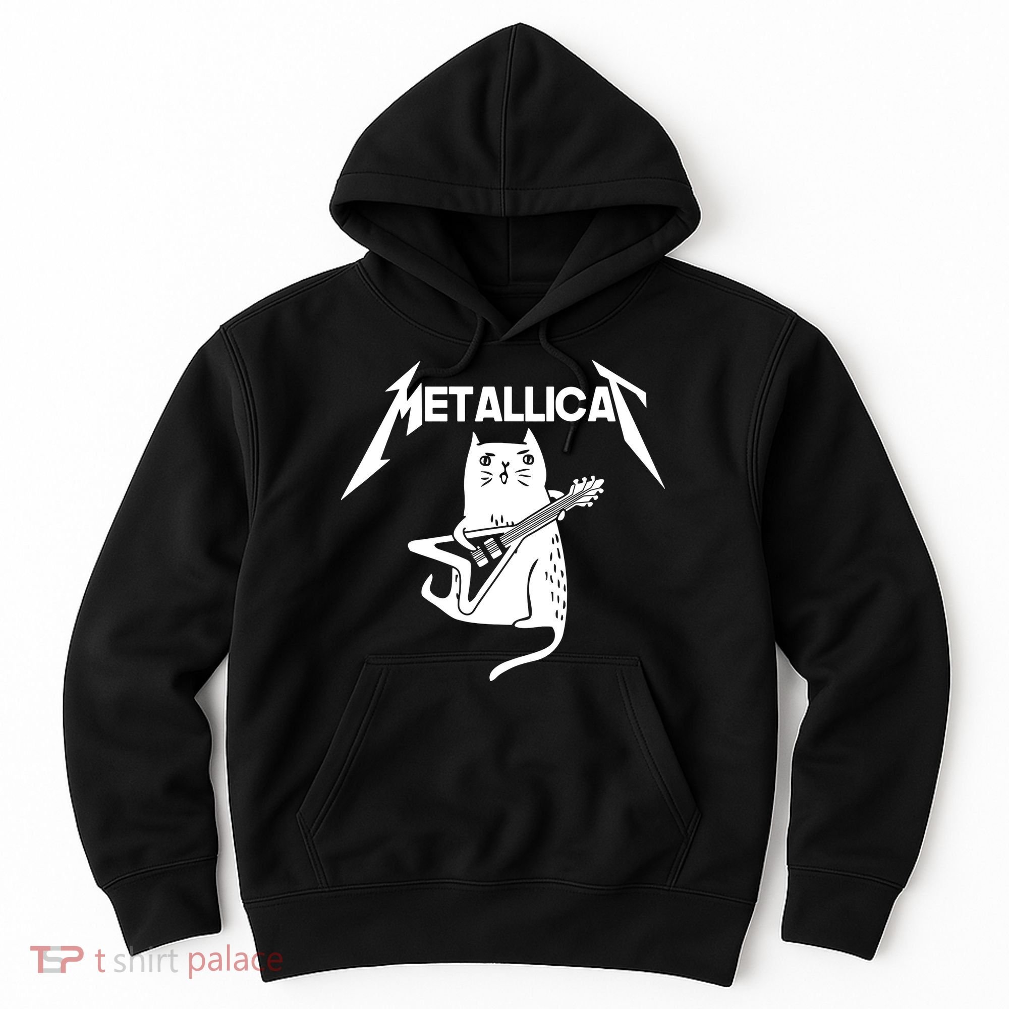 Metallicat Rock Band Guitar Hoodie