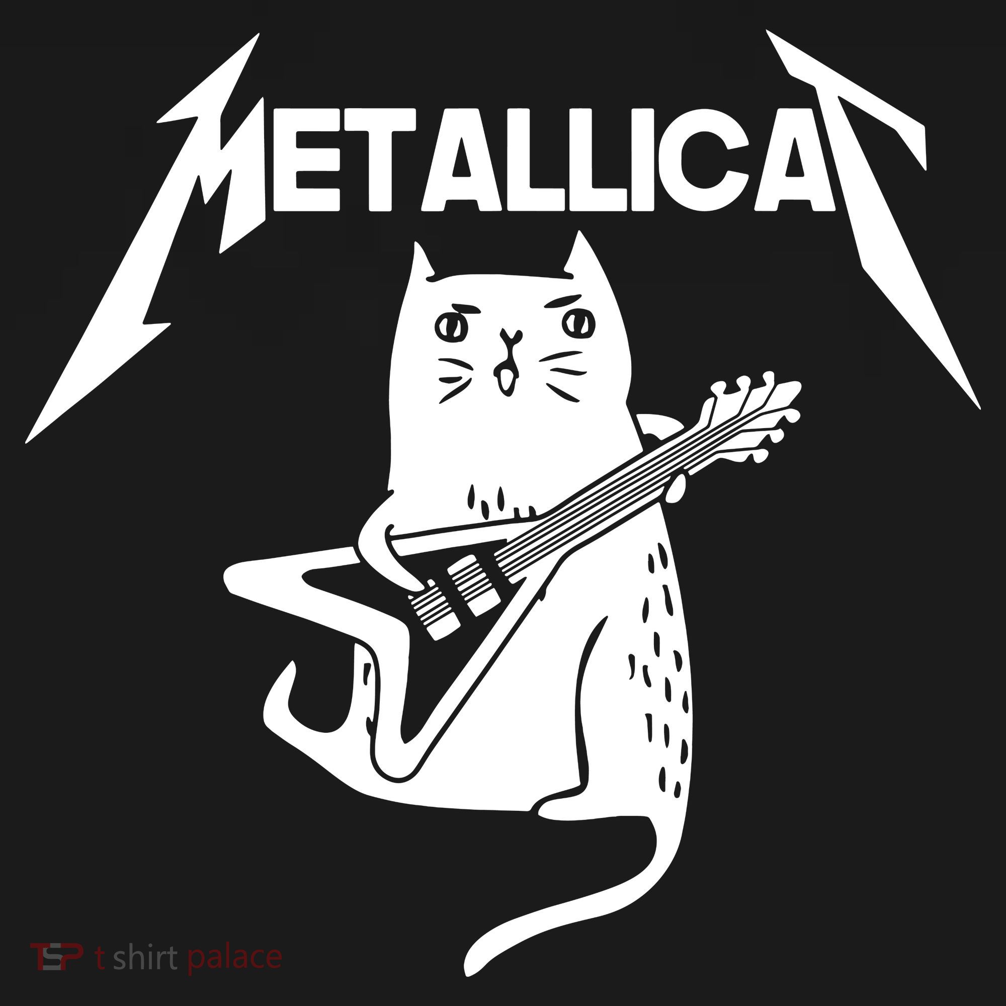 Metallicat Rock Band Guitar Apron
