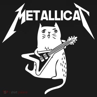 Metallicat Rock Band Guitar Bucket Hat