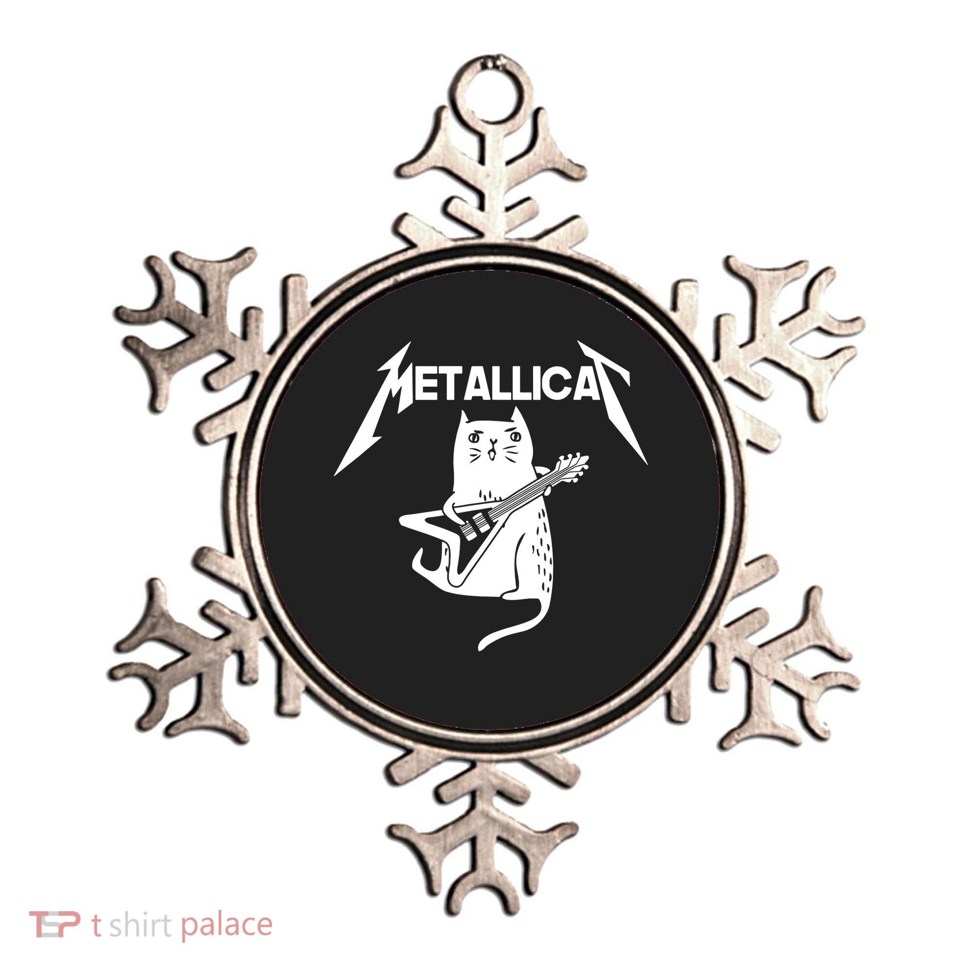Metallicat Rock Band Guitar Ornament