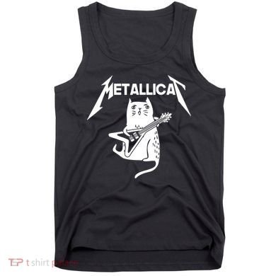 Metallicat Rock Band Guitar Tank Top