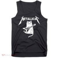 Metallicat Rock Band Guitar Tank Top thumb 0