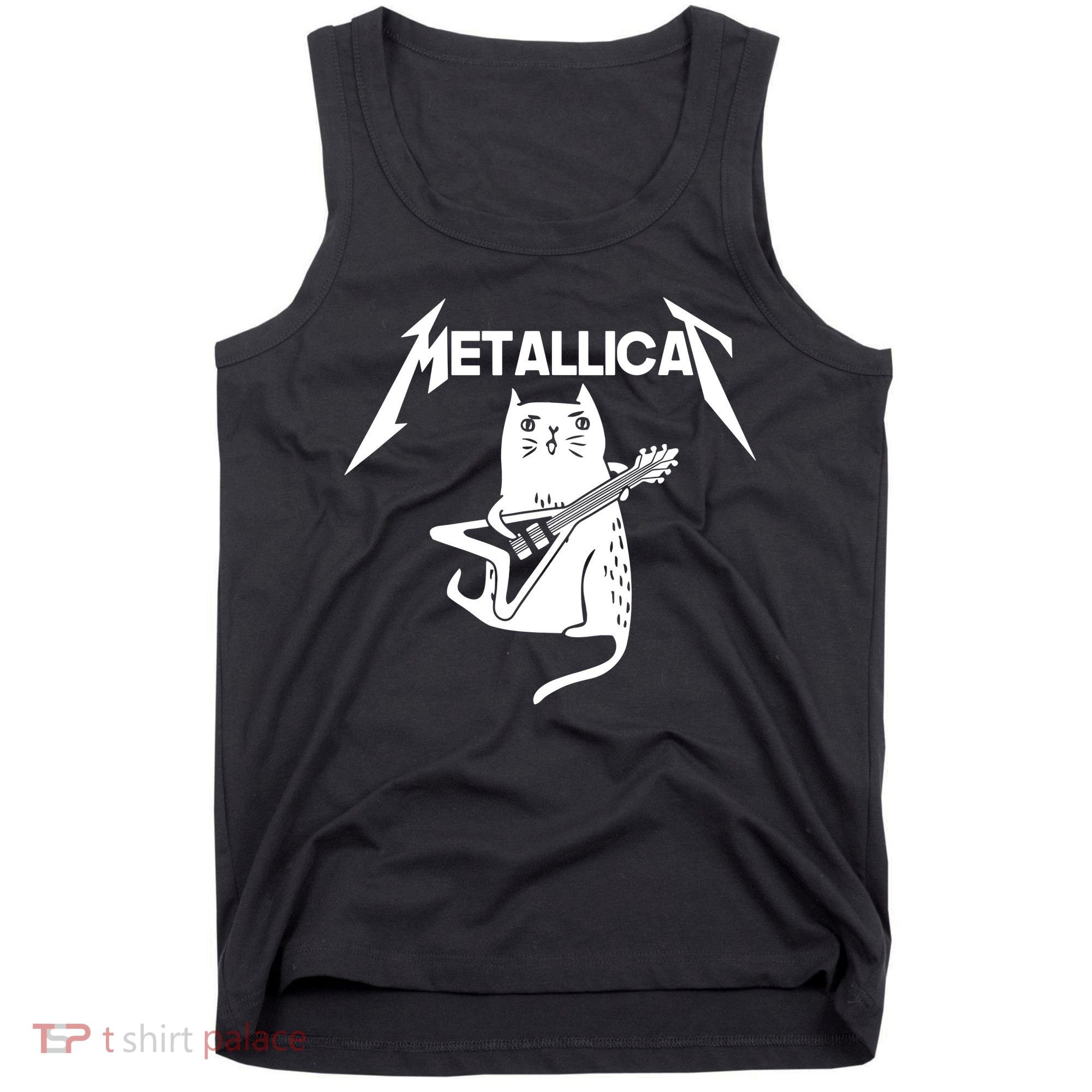 Metallicat Rock Band Guitar Tank Top
