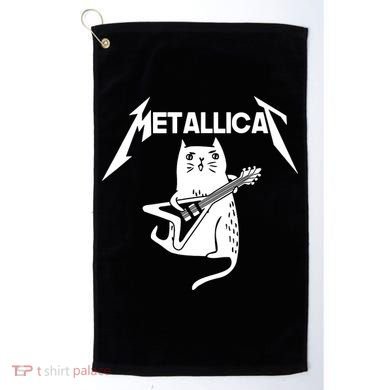 Metallicat Rock Band Guitar Golf Towel