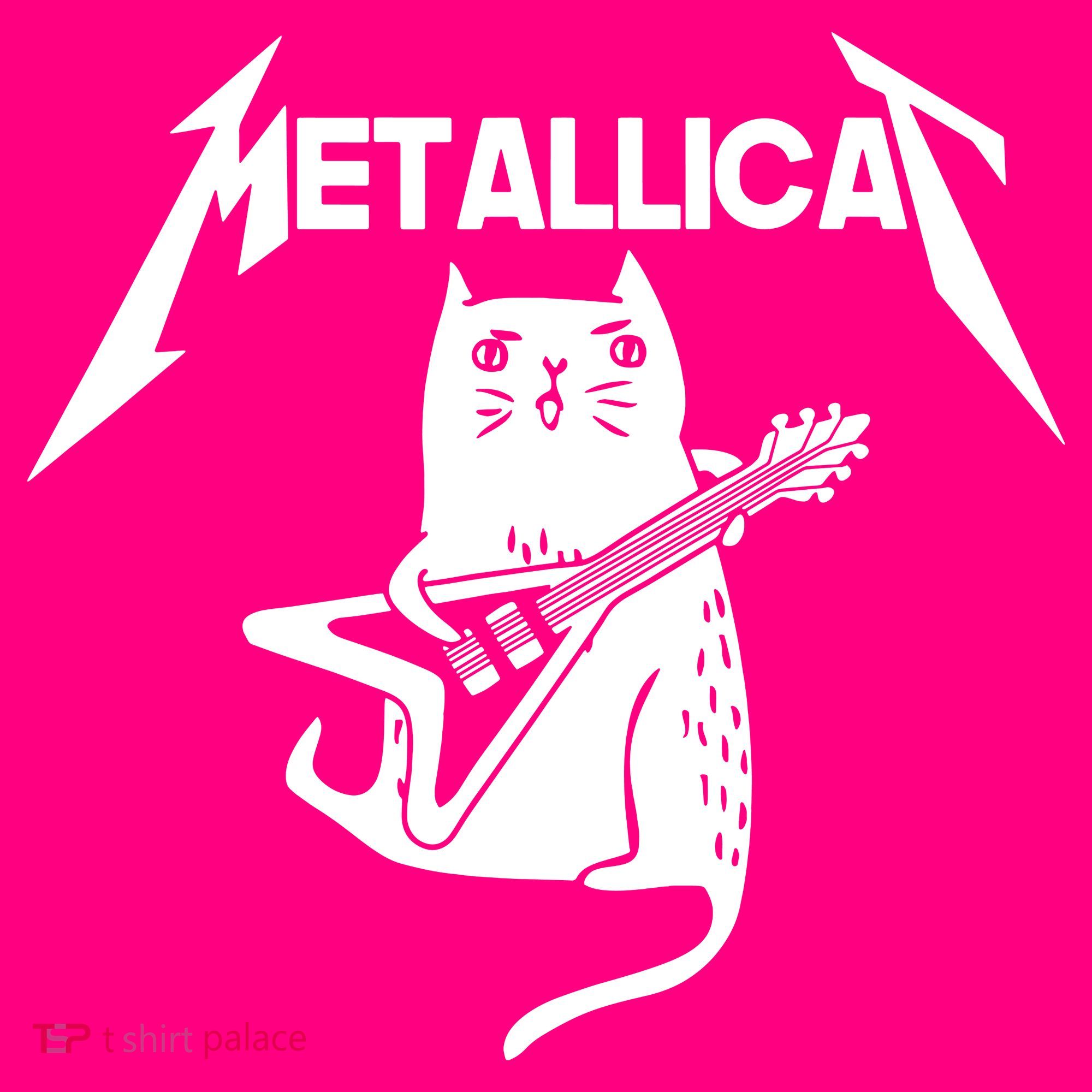 Metallicat Rock Band Guitar Sweatshirt