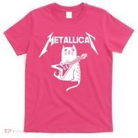 Metallicat Rock Band Guitar T-Shirt thumb 0