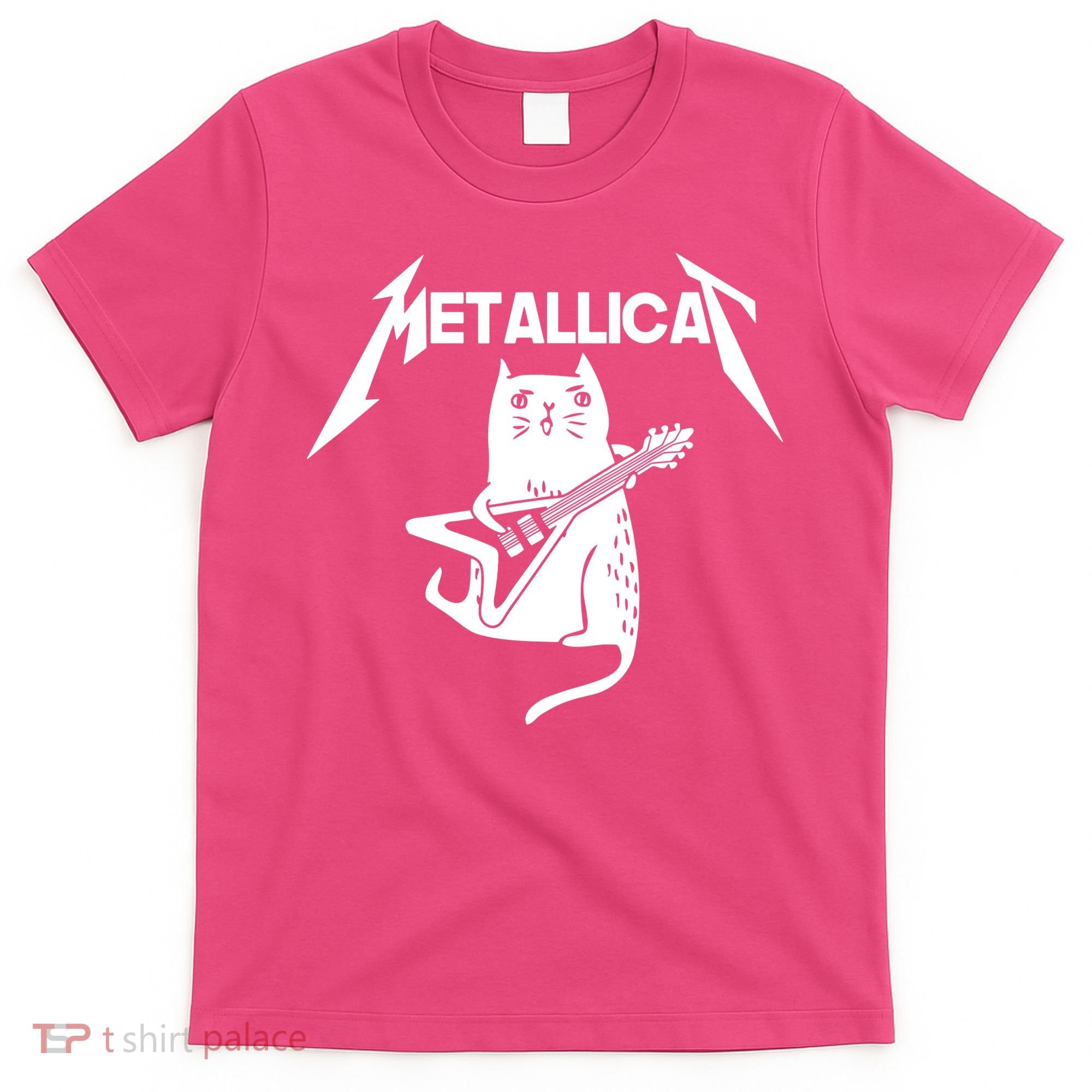 Metallicat Rock Band Guitar T-Shirt