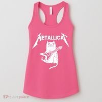 Metallicat Rock Band Guitar Women's Tank Top thumb 0