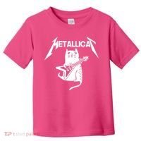 Metallicat Rock Band Guitar Toddler T-Shirt thumb 0