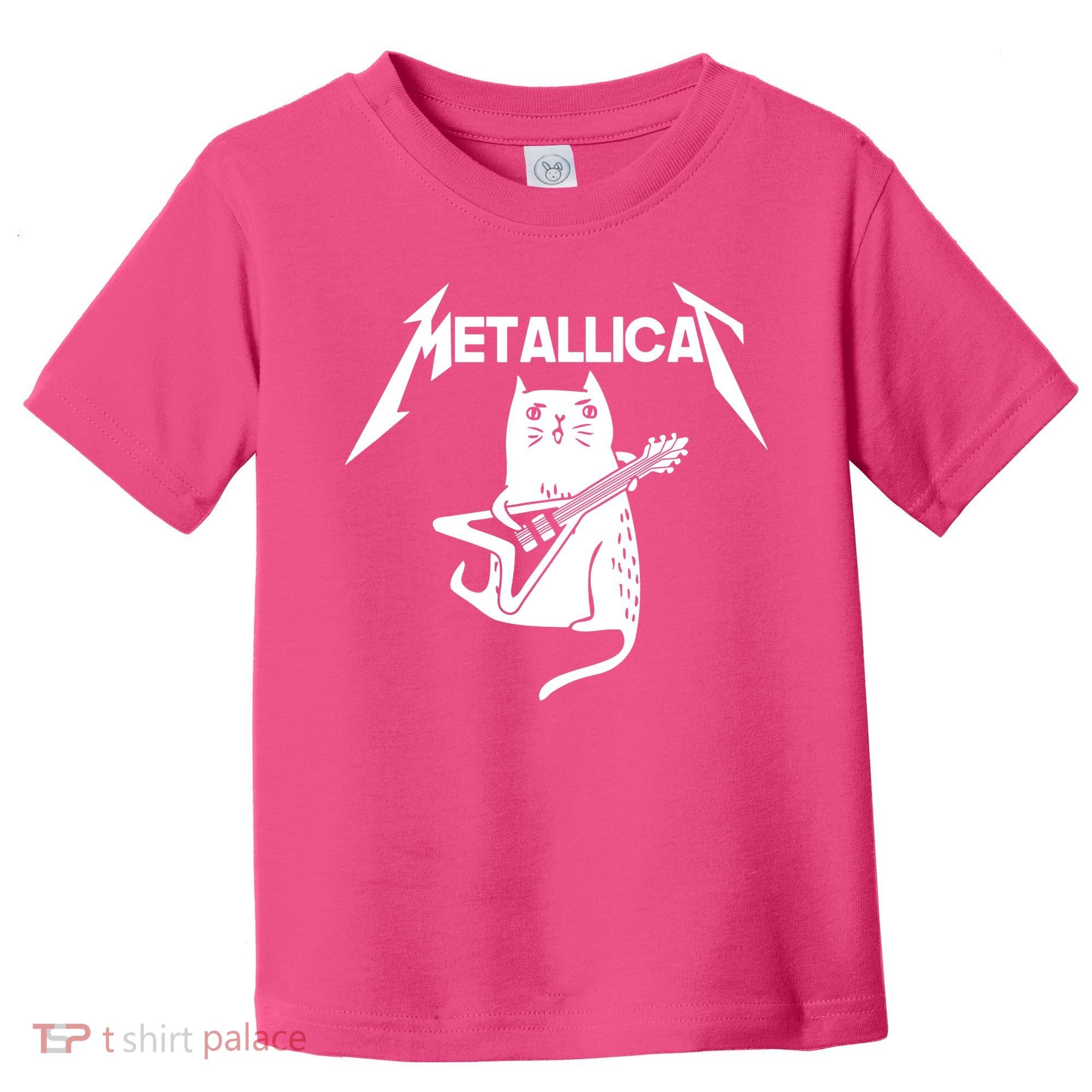 Metallicat Rock Band Guitar Toddler T-Shirt