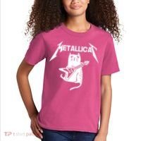 Metallicat Rock Band Guitar Kids T-Shirt thumb 2
