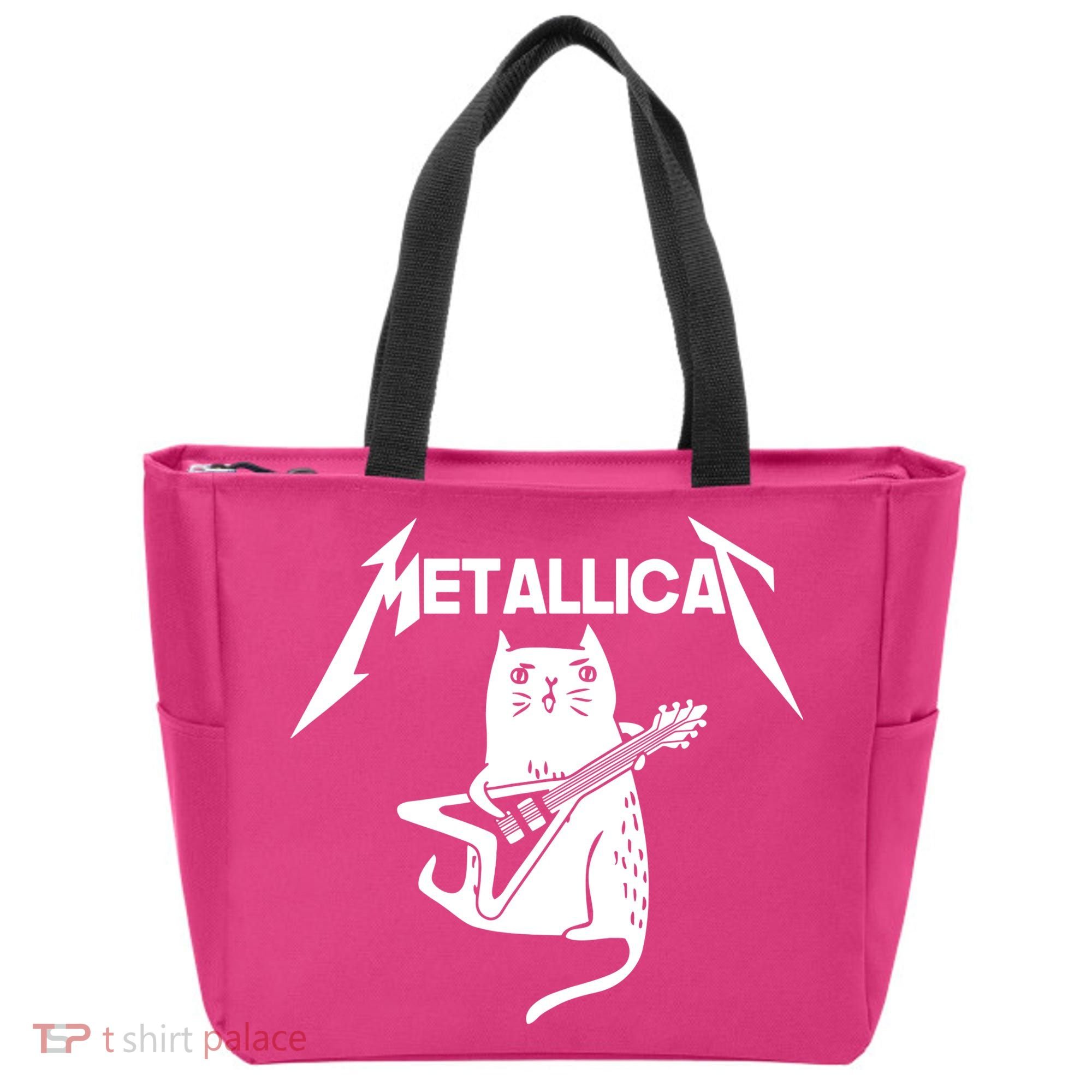 Metallicat Rock Band Guitar Tote Bag