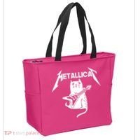 Metallicat Rock Band Guitar Tote Bag thumb 2