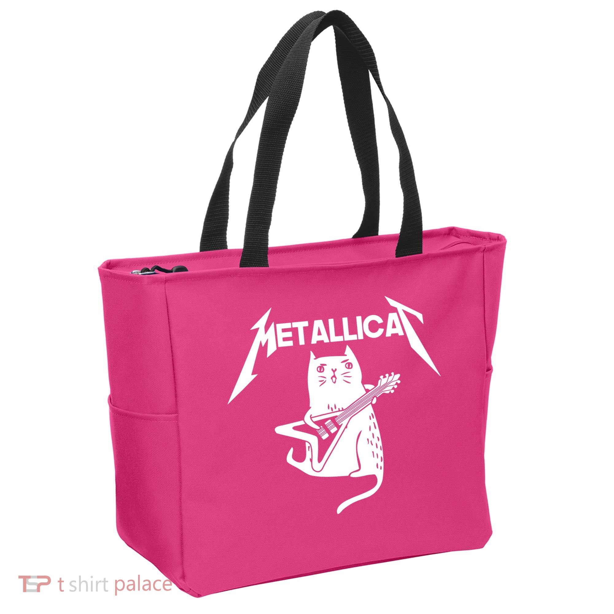 Metallicat Rock Band Guitar Tote Bag