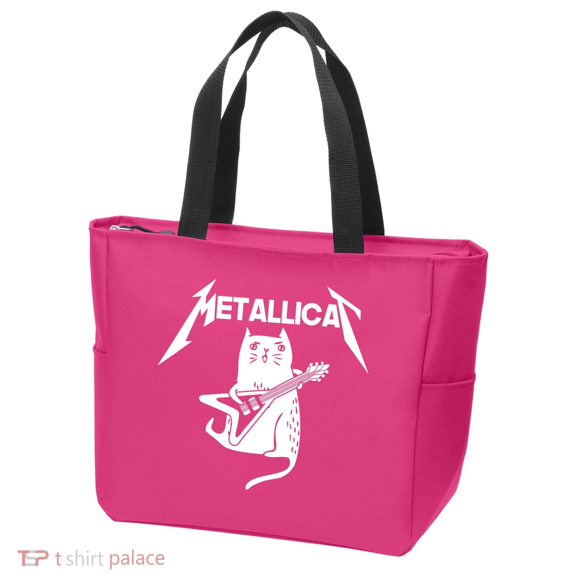 Metallicat Rock Band Guitar Tote Bag