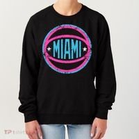 Miami Retro Basketball Nights Women's Sweatshirt thumb 0