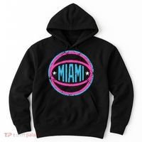 Miami Retro Basketball Nights Hoodie thumb 0
