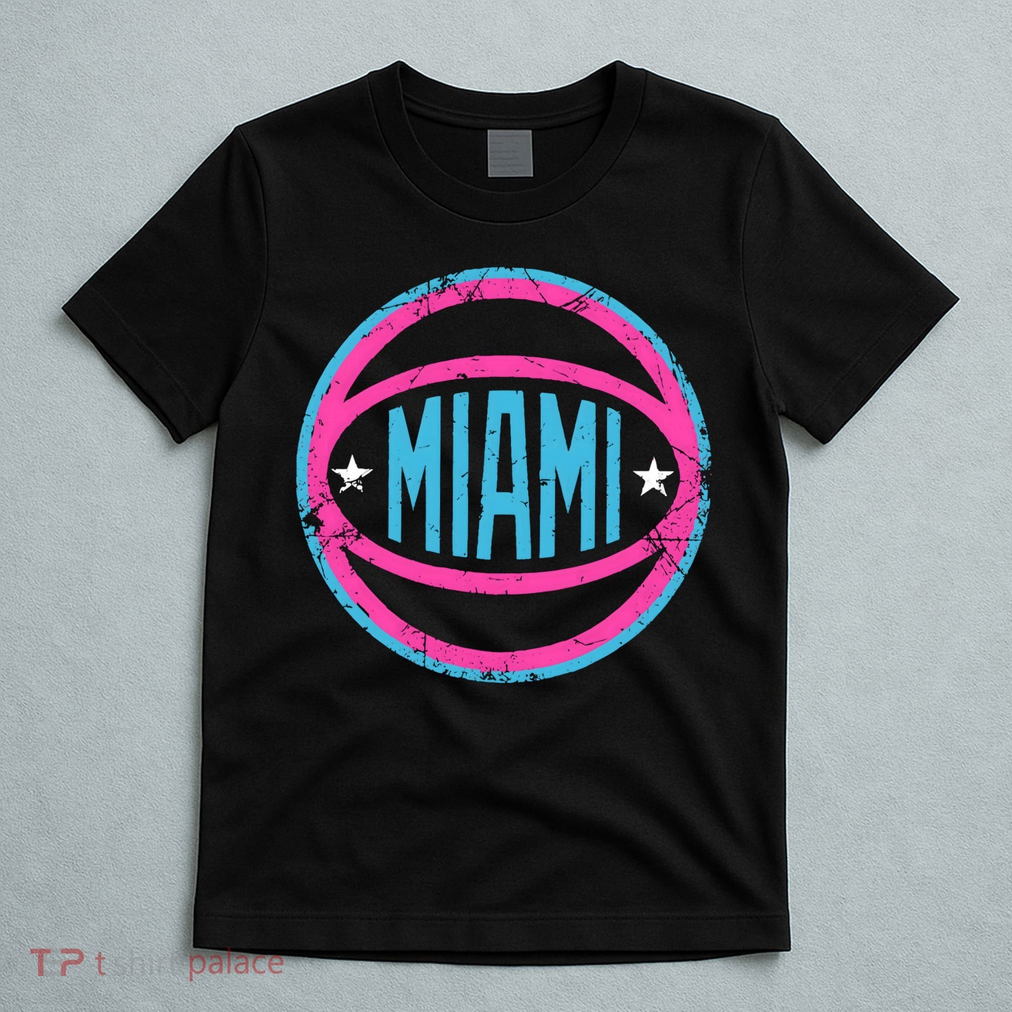 Miami Retro Basketball Nights T-Shirt