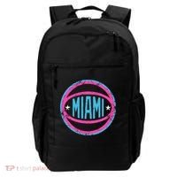 Miami Retro Basketball Nights Backpack thumb 0