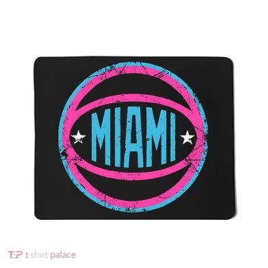Miami Retro Basketball Nights Mousepad