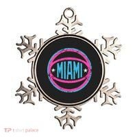 Miami Retro Basketball Nights Ornament thumb 0