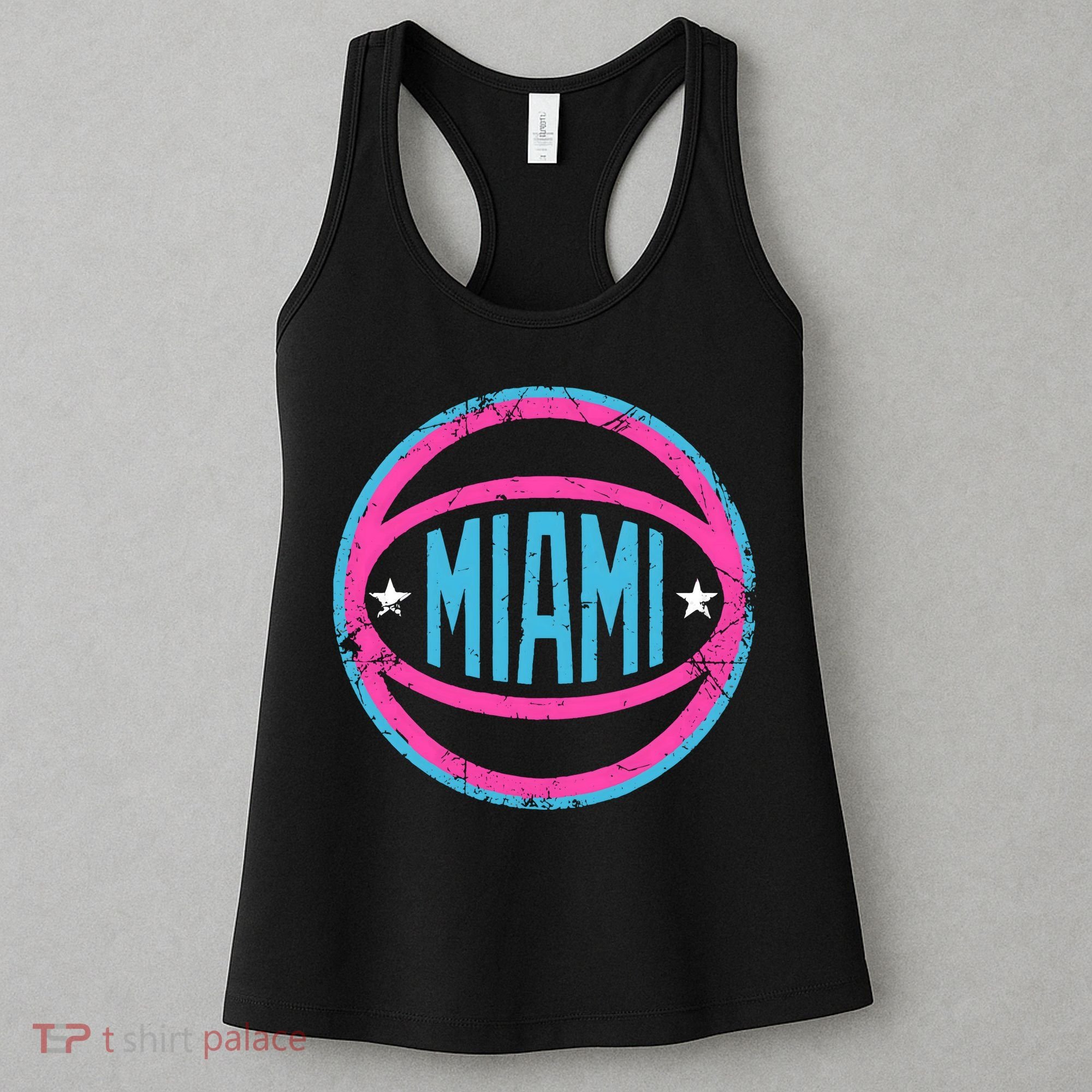 Miami Retro Basketball Nights Women's Tank Top