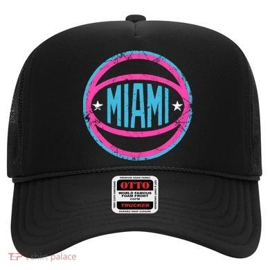 Miami Retro Basketball Nights Hat