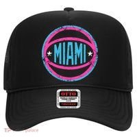 Miami Retro Basketball Nights Hat thumb 0