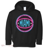 Miami Retro Basketball Nights Toddler Hoodie thumb 0