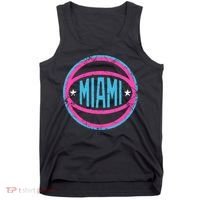 Miami Retro Basketball Nights Tank Top thumb 0