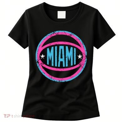 Miami Retro Basketball Nights Women's T-Shirt