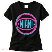 Miami Retro Basketball Nights Women's T-Shirt thumb 0