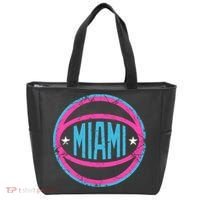 Miami Retro Basketball Nights Tote Bag thumb 0