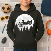 Mond Recumbent Bike Kids Hoodie thumb 2
