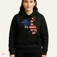 Man Riding Bucking In Rodeo Hoodie thumb 5