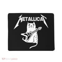 Mettalicat Rock Band Guitar Funny Christmas Gift Mousepad thumb 0