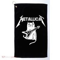 Metallicat Rock Band Guitar Golf Towel thumb 0