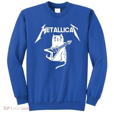 Metallicat Rock Band Guitar Sweatshirt