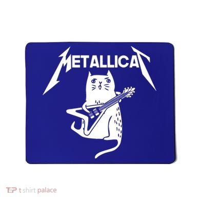 Metallicat Rock Band Guitar Mousepad