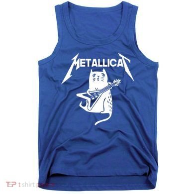 Metallicat Rock Band Guitar Tank Top