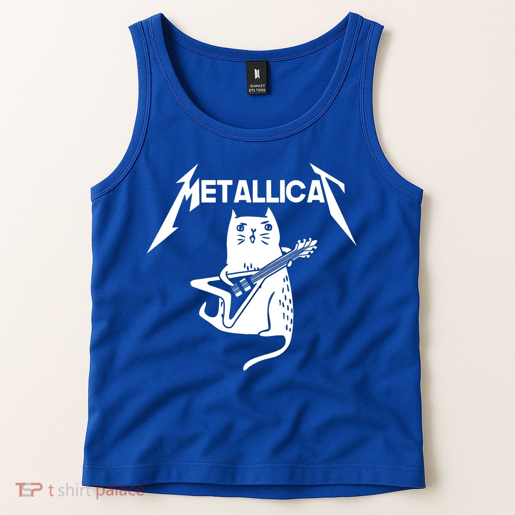 Metallicat Rock Band Guitar Tank Top
