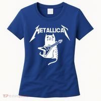Metallicat Rock Band Guitar Women's T-Shirt thumb 0