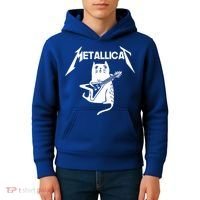Metallicat Rock Band Guitar Kids Hoodie thumb 4