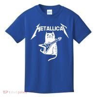 Metallicat Rock Band Guitar Kids T-Shirt thumb 0