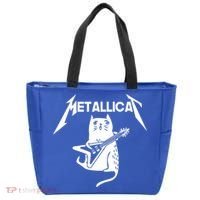 Metallicat Rock Band Guitar Tote Bag thumb 0