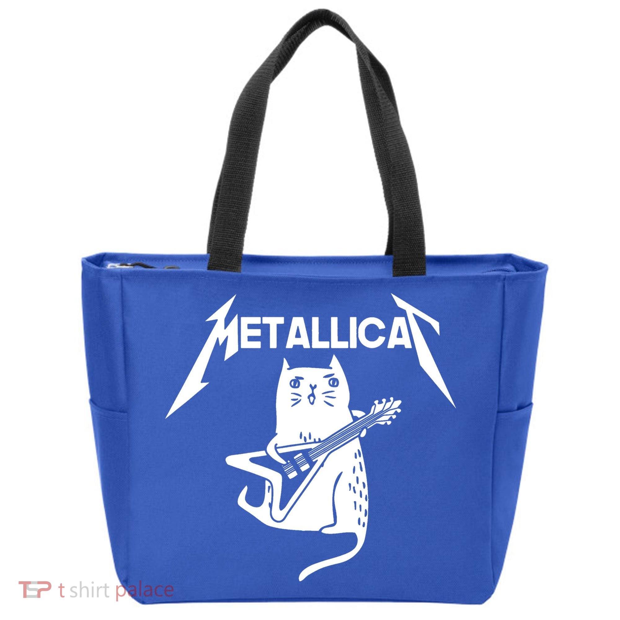 Metallicat Rock Band Guitar Tote Bag