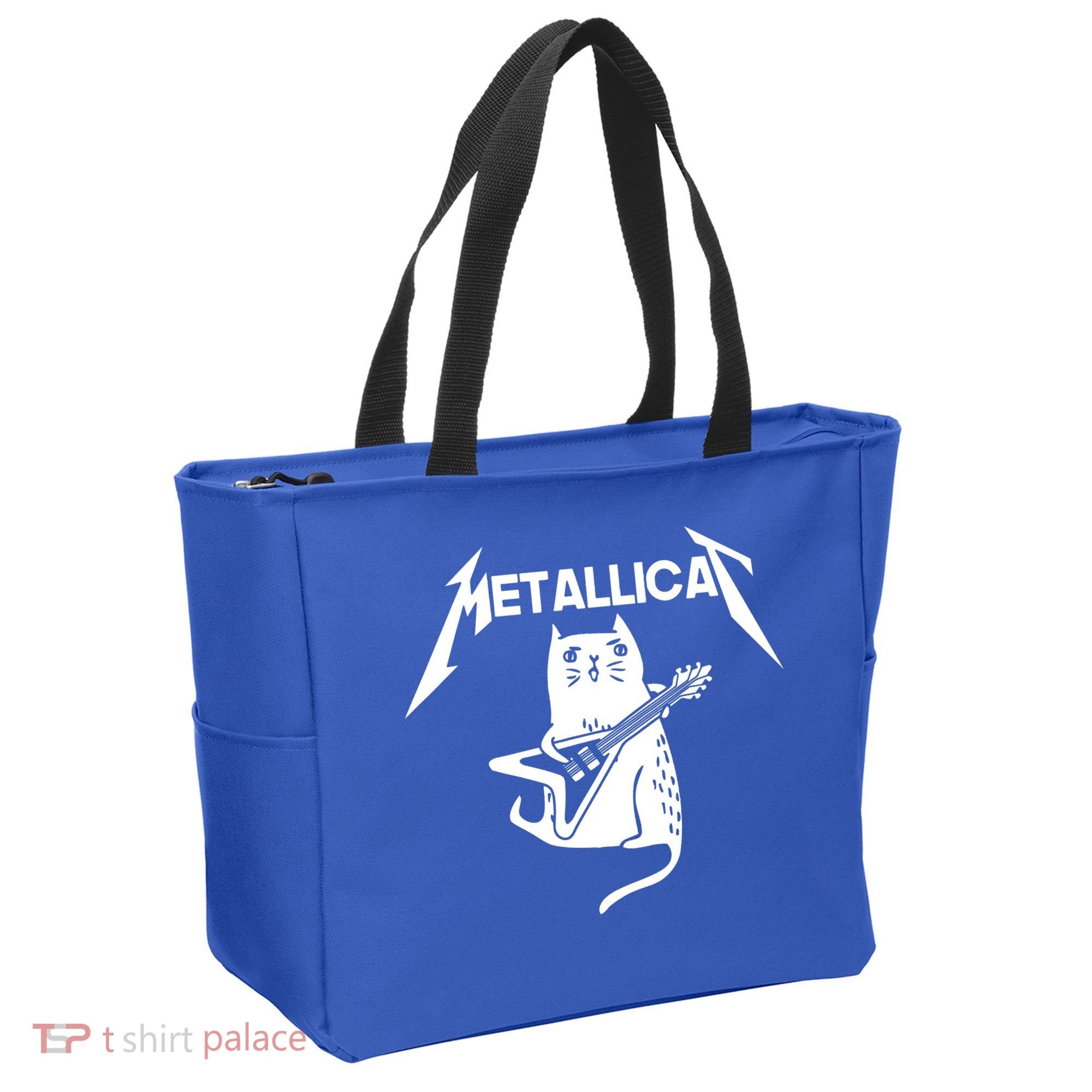 Metallicat Rock Band Guitar Tote Bag