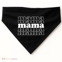 Mama Retro Cute Gift For Her USA-Made Doggie Bandana thumb 0