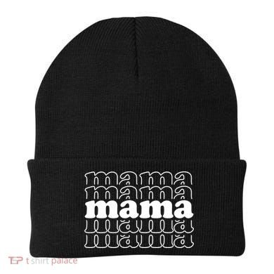 Mama Retro Cute Gift For Her Beanie