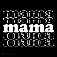 Mama Retro Cute Gift For Her Women's Long Sleeve Shirt thumb 2